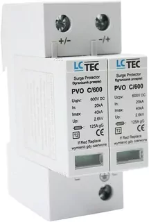 Fotovoltaický obmedzovač prepätia DC 600 V KL.C 2P