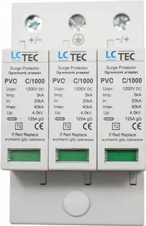 Fotovoltaický ochranný obmedzovač prepätia DC KL.C 3P