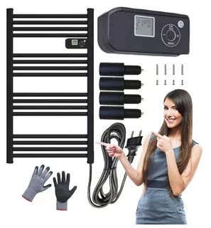 Moderný elektrický ohrievač 500 W s programátorom a LCD displejom