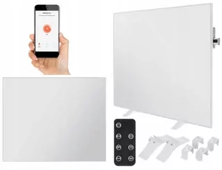 Vykurovací panel / IR žiarič Gruber Heizung I600-WIFI s diaľkovým ovládaním a WiFi