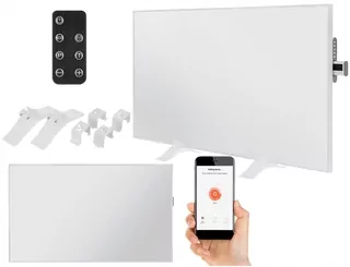 Vykurovací panel / IR žiarič Gruber Heizung I980-WIFI s diaľkovým ovládaním a WiFi