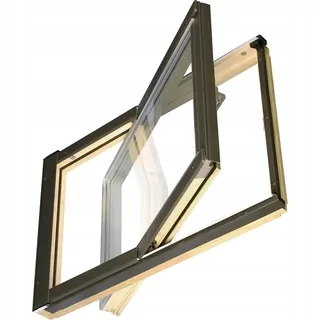 Strešné okno - Windows Strešné okno drevené 55x78 Collar Wood