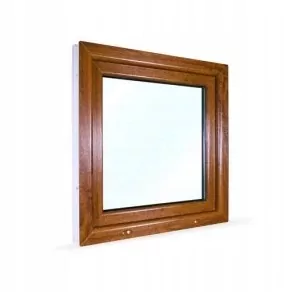 OKNO PVC 80 X 45 / 800 X 450 OKNÁ ZLATÝ DUB 24h