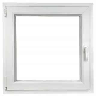 PVC okno 100 X 100 / 1000 X 1000 Ru/L Biela