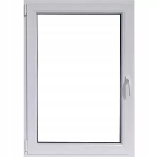 PVC OKNO 50 X 80 / 500 X 800 PVC OKNÁ ĽAVÉ RU BIELE 24H