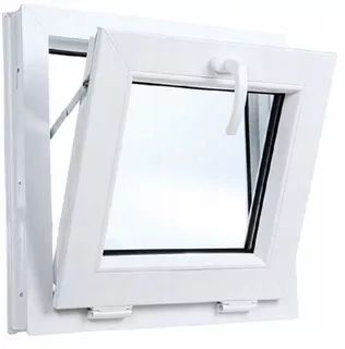 OKNO PVC 60 X 60 / 600 X 600 BIELE OKNÁ K DISPOZÍCII 24 hod.