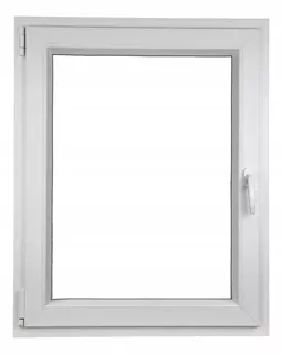PVC okno 80 X 100 / 800 X 1000 Ru/L Biela