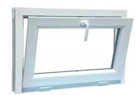 PVC OKNÁ 80 X 45 / 800 X 45 BIELE SKLÁPANÉ OKNÁ 24 hod.