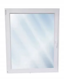 OKNO PVC 85 X 110 RU profil: 81mm - 6 komôr