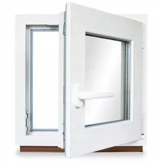 PVC OKNO RU pravé 1200x800 / 120x80 BIELE, Z RUKY