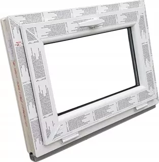 Kacprzak PVC okno 70x60 cm biele