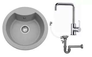 Žula drevík 1 komorárny bez odpadu + baterie arga chrom +