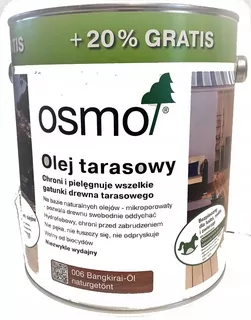 OSMO 006 BANGKIRAI OLEJ NA TERASY 3L