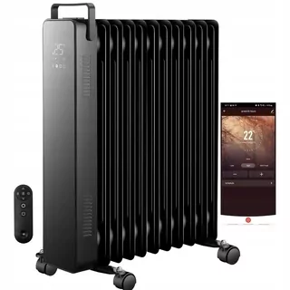Olejový chladič Volt Polska 2500 W čierny