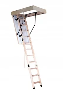 Podkrovné schody z dreva Oman 70 x 110 cm, maximálna výška 280 cm
