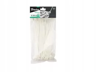 Plastové biela 8,8 × 450 / 100ks ... Bradas TS1
