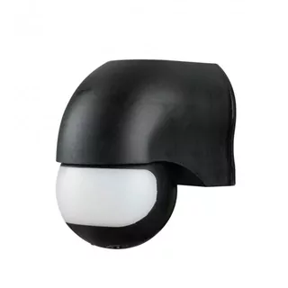 Pohybový senzor 180° IP44 1200 W čierny