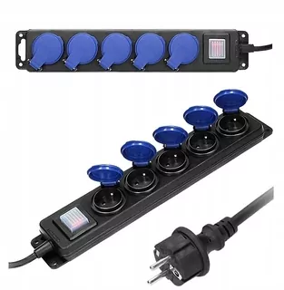 Predlžovací kábel - Orno workshop predlžovací kábel 5x Klapka switch 3M