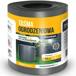 Atestovaná plotová páska premium s vysokou UV odolnostou 19 cm x 26 m
