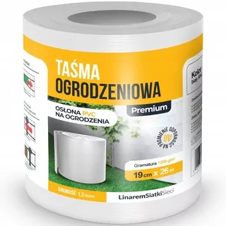 Atestovaná plotová páska premium s vysokou UV odolnostou 19 cm x 26 m