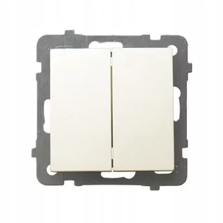 Vypínač svetla - Ospel AS Konektor Double Zwierny LP-17 g / M / 27