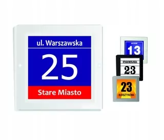 B&R číslo domu 23 x 3 cm