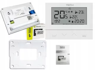 Izbový ovládač Tech Controllers WG.11.0431 biely
