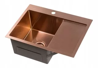 Súprava drez STEEL 110 Plus + odtok + oceľové sitko s funkciou korkovania