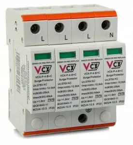 Svodič prepätia AC 4P 12,5kA B+C