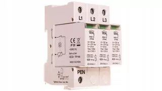 Svodič prepätia C typ 2 3P 20kA 1,3kV KSD-T2 275/120 3p 23132