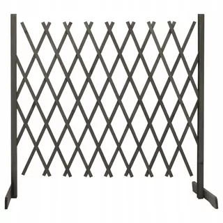 Záhradný plot, sivý, 180 × 100 cm, masívny smrek