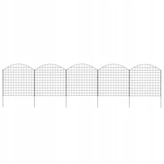 VidaXL Plot na jazierko oblúkový 77,5 × 78,5 cm zelený
