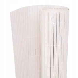 Bilaterálny plot, 90 × 500 cm, biela
