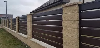 Oplotenie moderné brány bránový panel