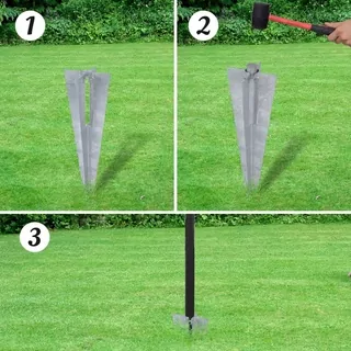 Euro plot, oceľový, 10 × 1,2m, zelený