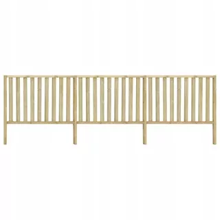 Plot z impregnovaného borovicového dreva, 3,58 × 1,7 m