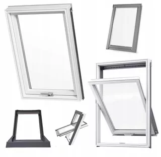 RoofLITE+ TRIO PVC APY B1500 78 × 118 cm s univerzálnou prírubou TFX