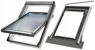 Strešné okno - PVC strešné okno 2SZBY 78x98 + Collar