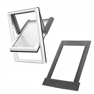 Strešné okno SKYLIGHT PREMIUM PVC 78 × 118 + príruba