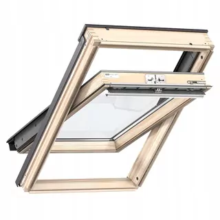 Originálne strešné okno VELUX GZL MK06 1051 (78 × 118cm), drevené, horné otváranie, dvojité