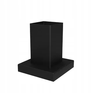 Názov produktu: Spodné kovanie - základňa stĺpika 60 × 60 mm s drevom