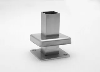 Rod. Drevený stĺpik 40x40, Inox brúsenie