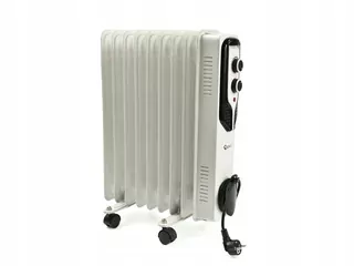 Geko 1500 W biely olejový radiátor