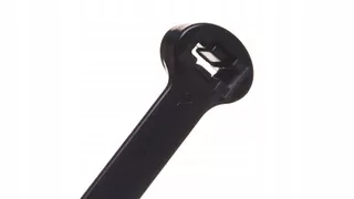 Káblová páska 220 × 7,5 čierna UV 2-LOCK oceľové zuby BMTN2275 /100ks/