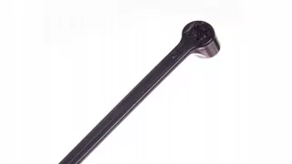 Káblová páska 290 × 3,5 čierna UV 2-LOCK oceľové zuby BMTN2936 /100ks/