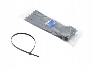 Nylonové káblové spony Čierna 500 × 7.6mm UV 50Zks. (50)