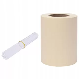 Ochranný kryt na záhradné oplotenie, PVC, 70 × 0,19m, krémová