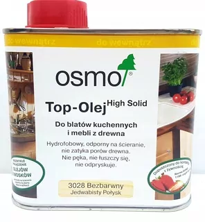 OSMO 3028 vrchný olej hodvábny lesk 0,5 l