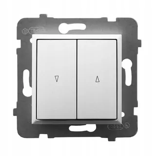 Ospel ARIA LP slepý konektor-7U/m/00 BIELA