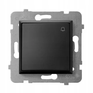 Vypínač svetla - Ospel Aria Bell konektor Black LP-6U / M / 33